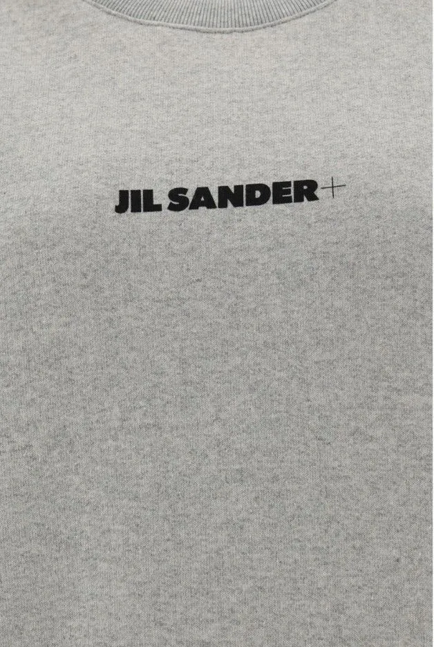 Jil Sander  |Crew Neck Unisex Street Style Long Sleeves Cotton Logo