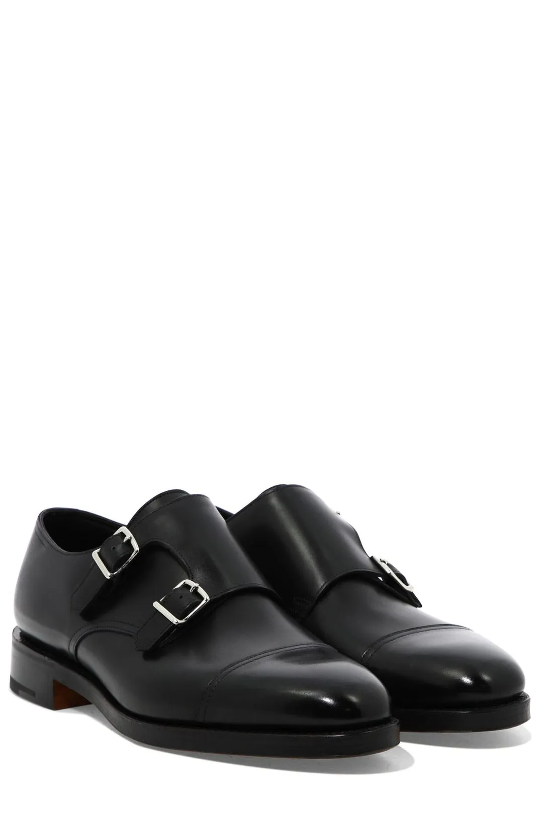 John Lobb William Monk Strap Shoes