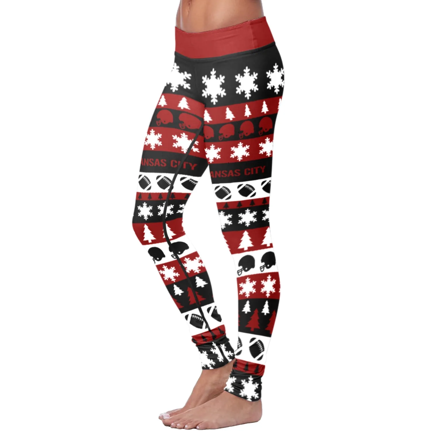 KC Christmas FB Leggings