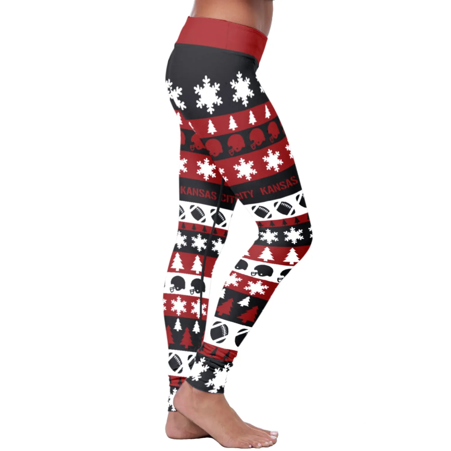 KC Christmas FB Leggings