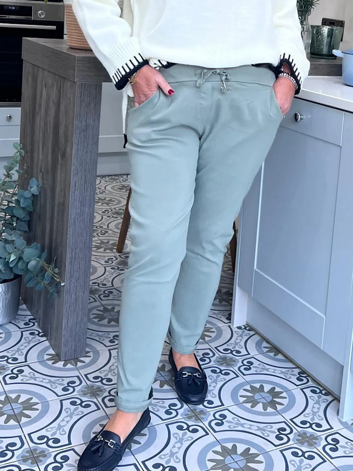 Khaki Magic Trousers