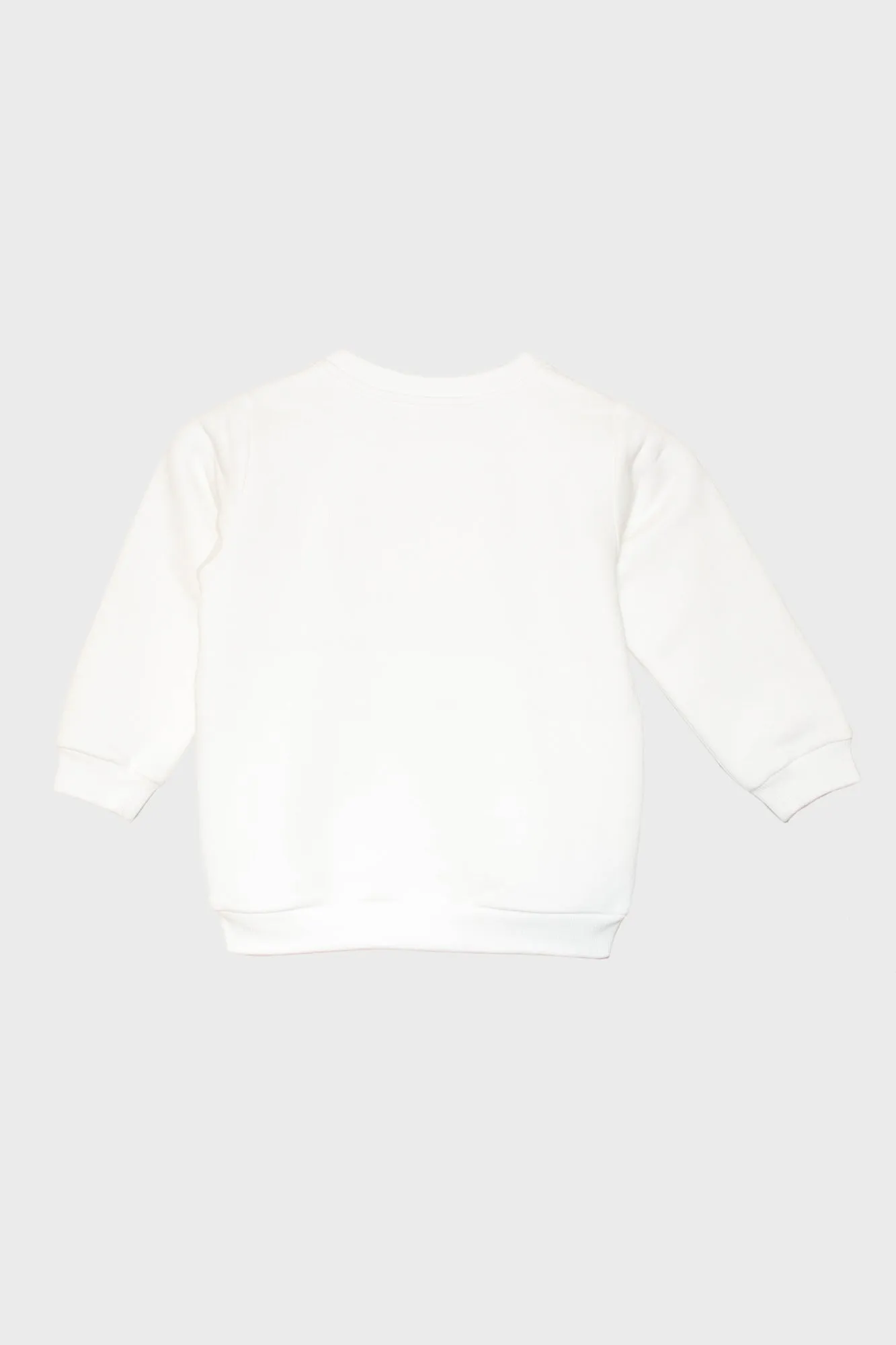 Kid’s sweater One Wolf, off white with white logo