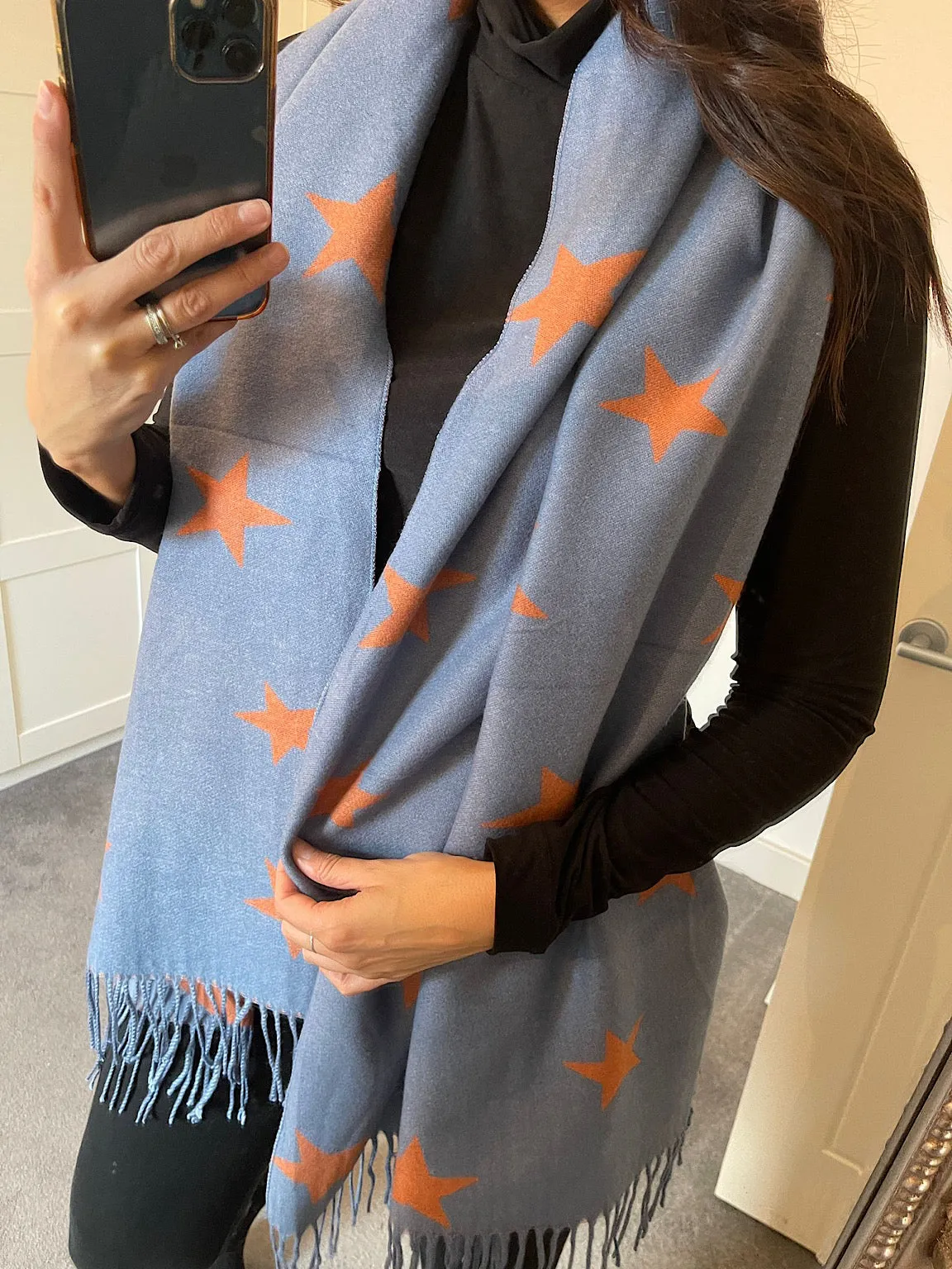 Large Star Scarf