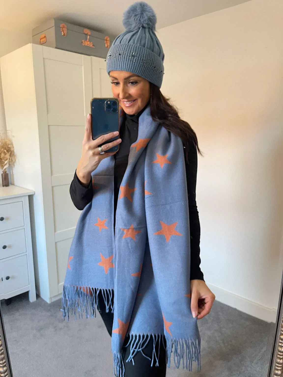 Large Star Scarf