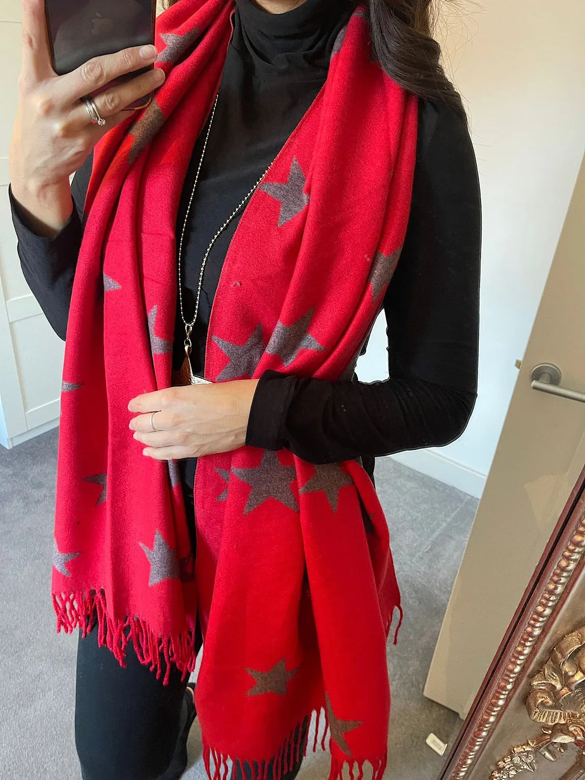 Large Star Scarf