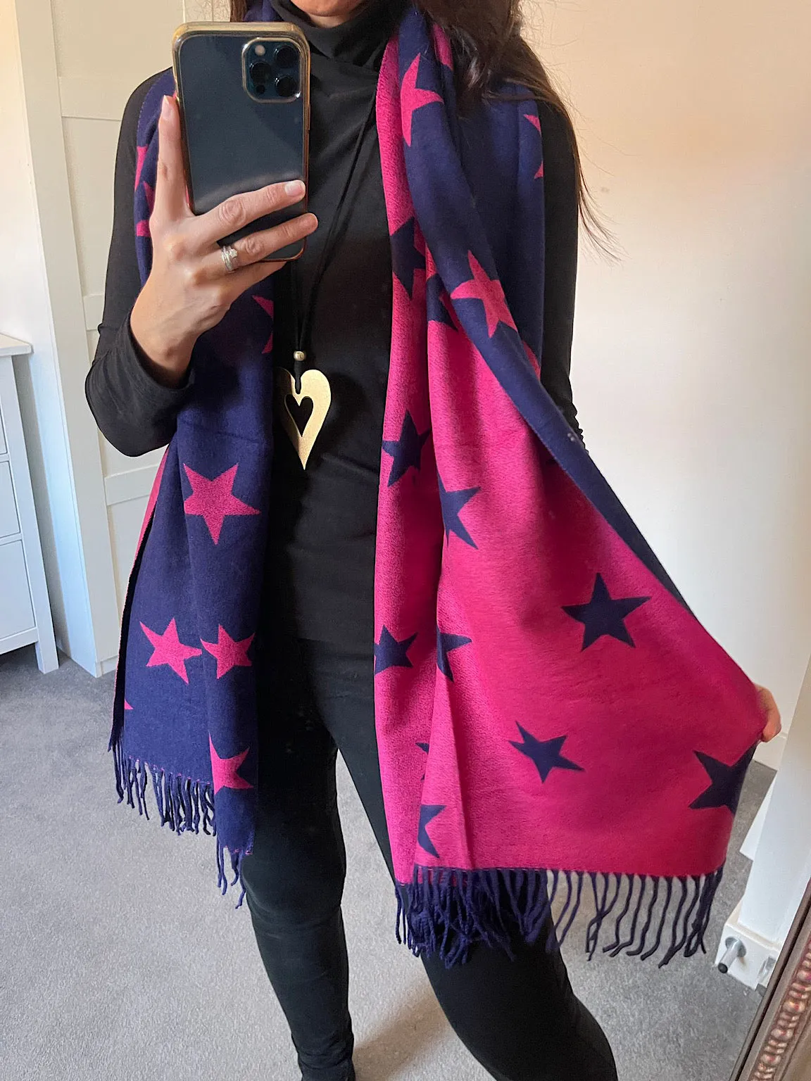 Large Star Scarf