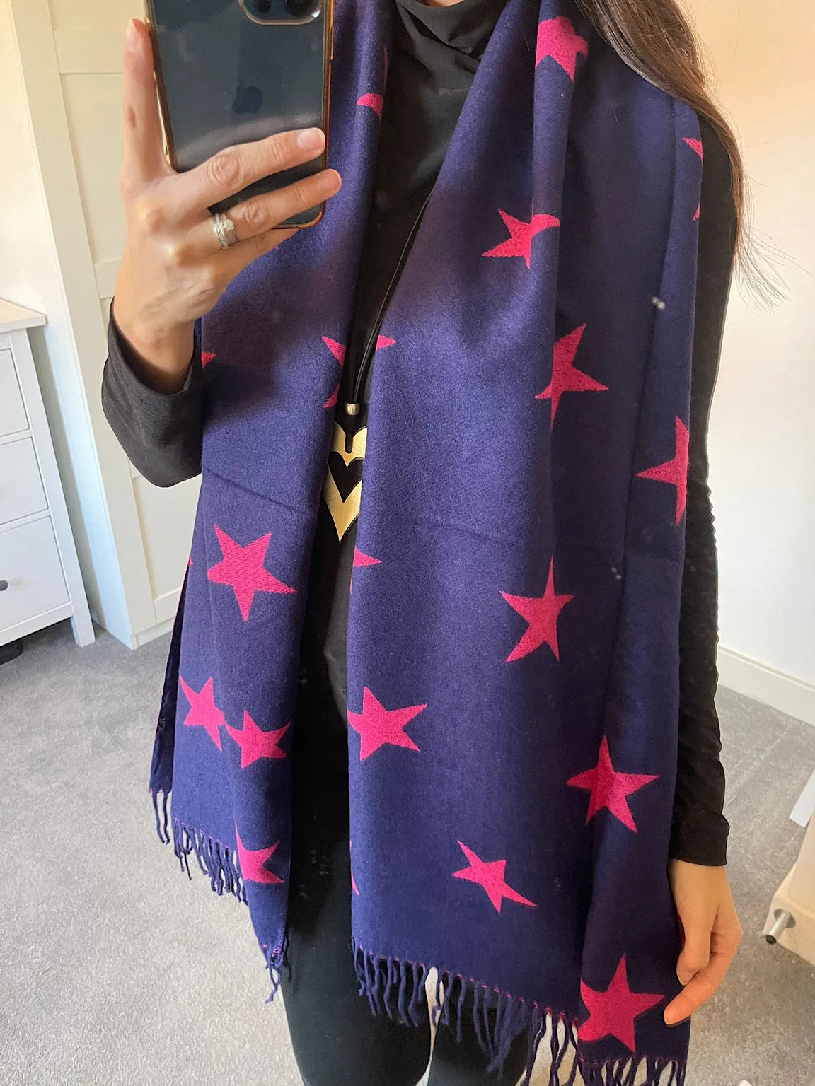 Large Star Scarf