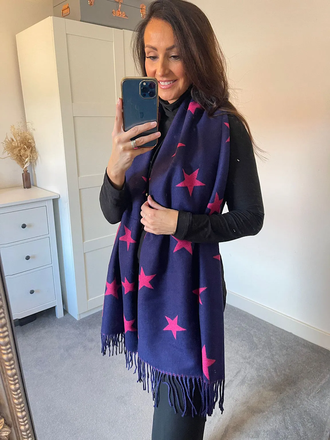 Large Star Scarf