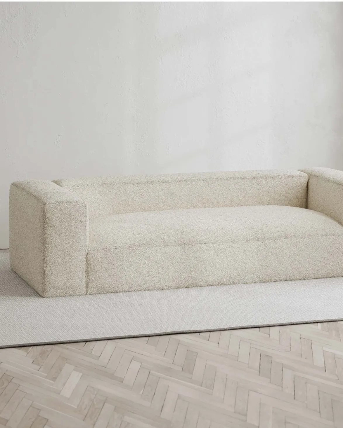 Layered Bulky Sofa Shearling