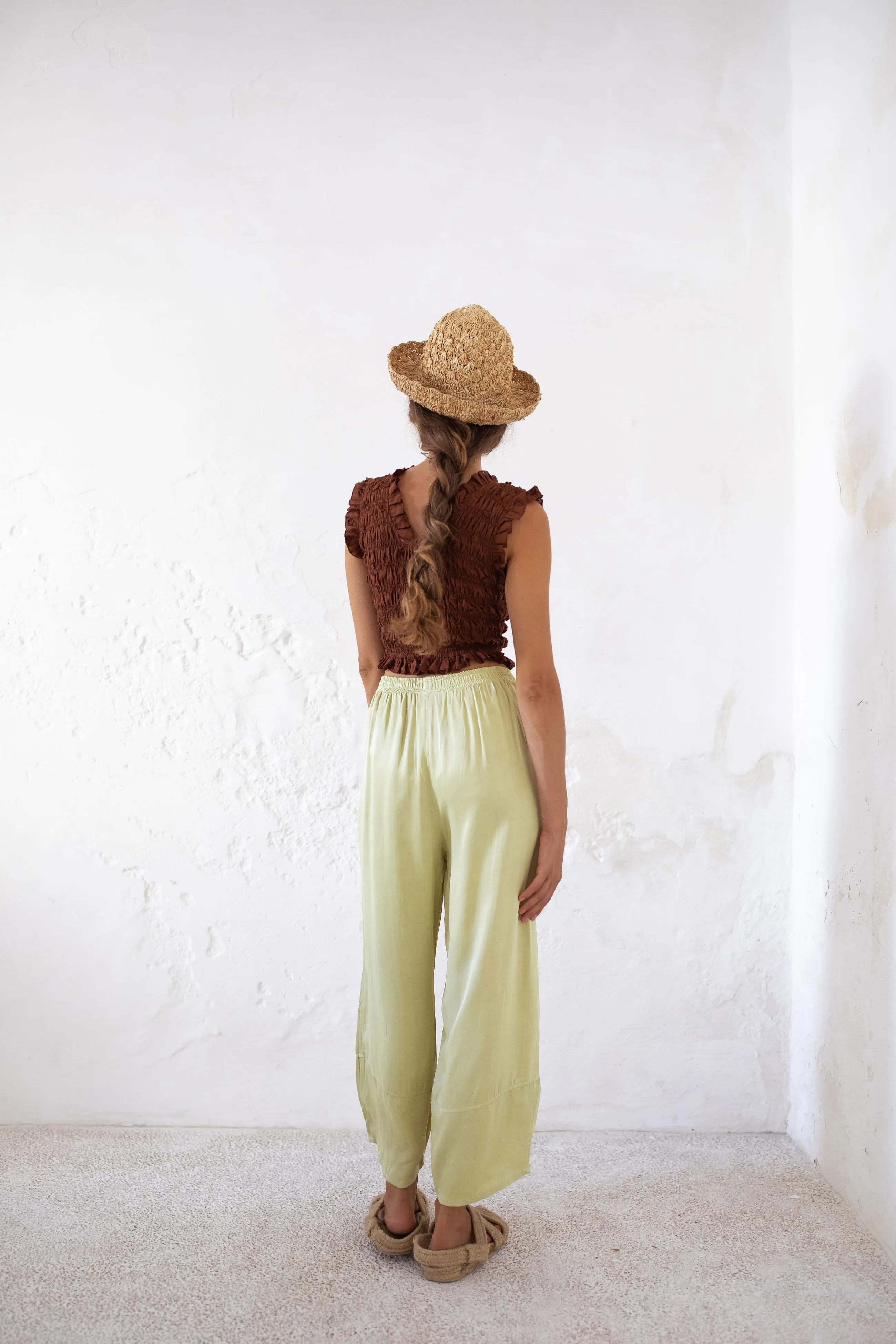 LUELLA TROUSERS | PISTACHIO