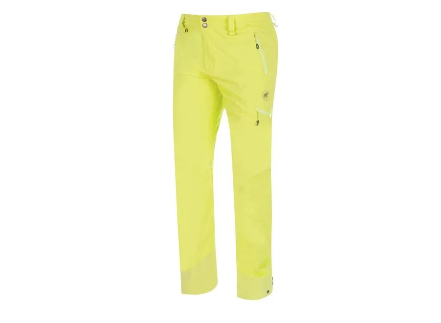 Mammut Stoney HS Pants Men Canary Men'S Outerwear Men'S Pants Ski Clothing