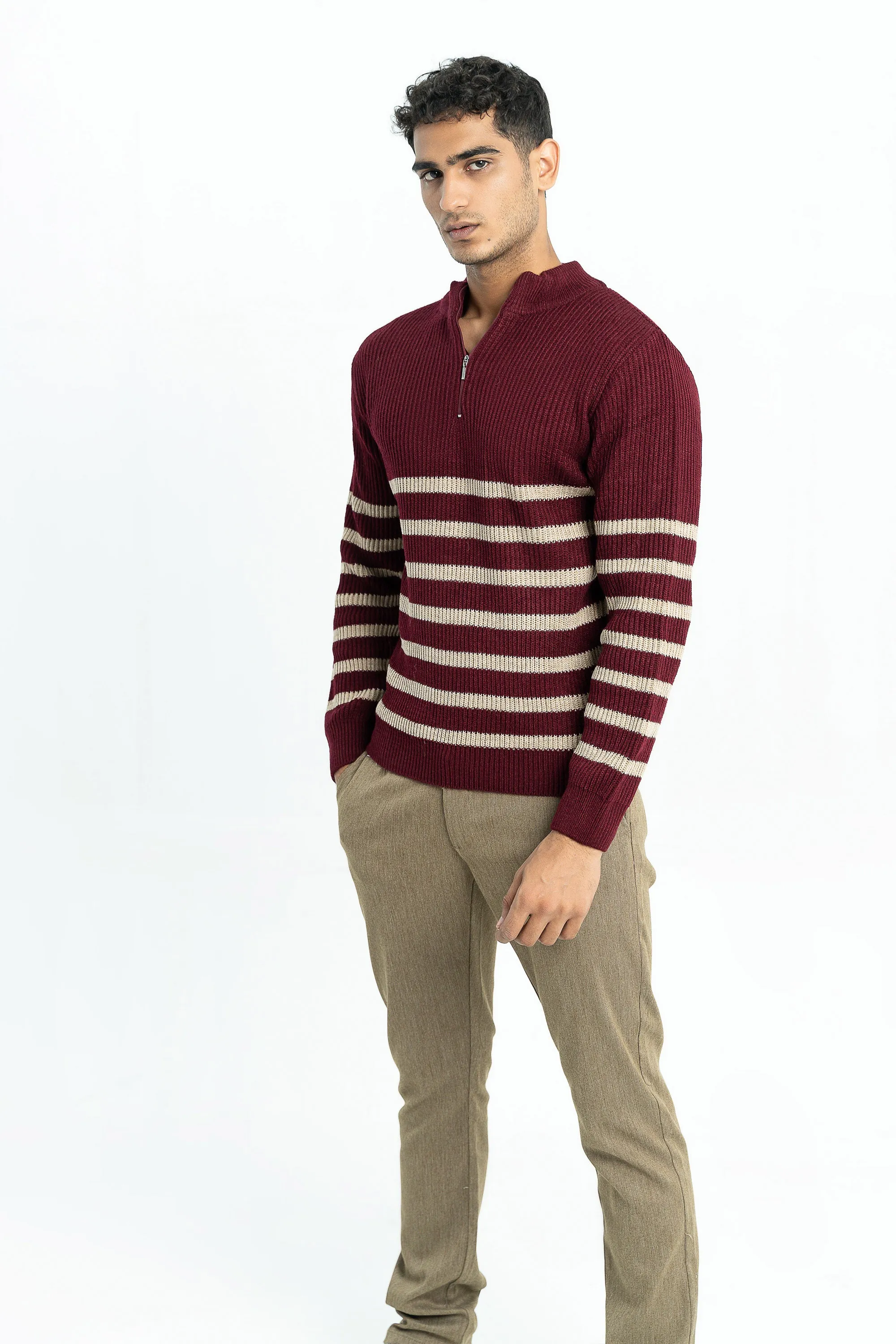 Maroon sweater