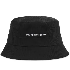 MKI Corduroy Bucket HatBlack