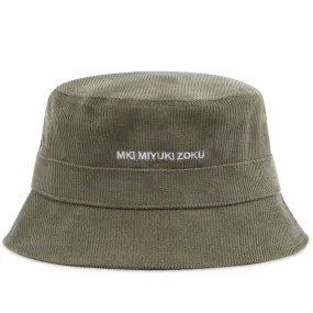 MKI Corduroy Bucket HatOlive