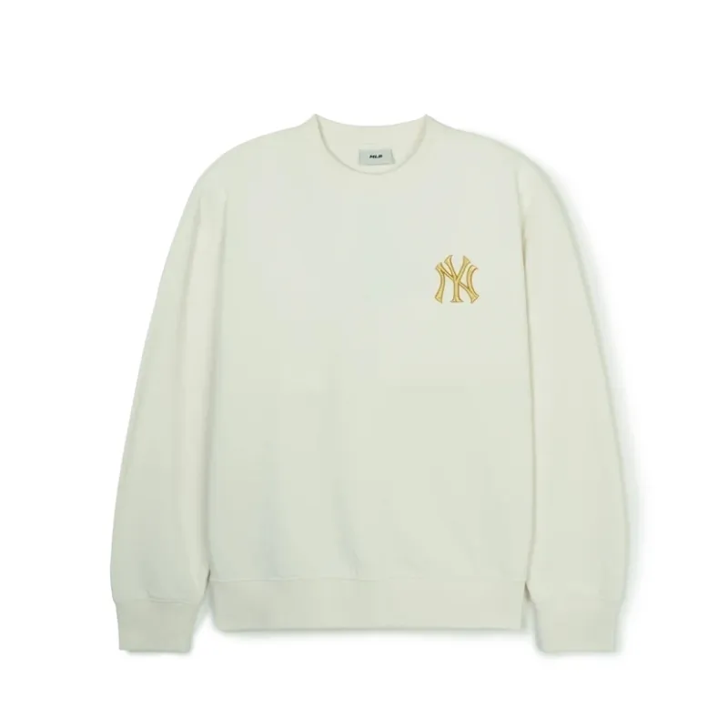 MLB Korea  |Unisex Street Style Long Sleeves Plain Logo