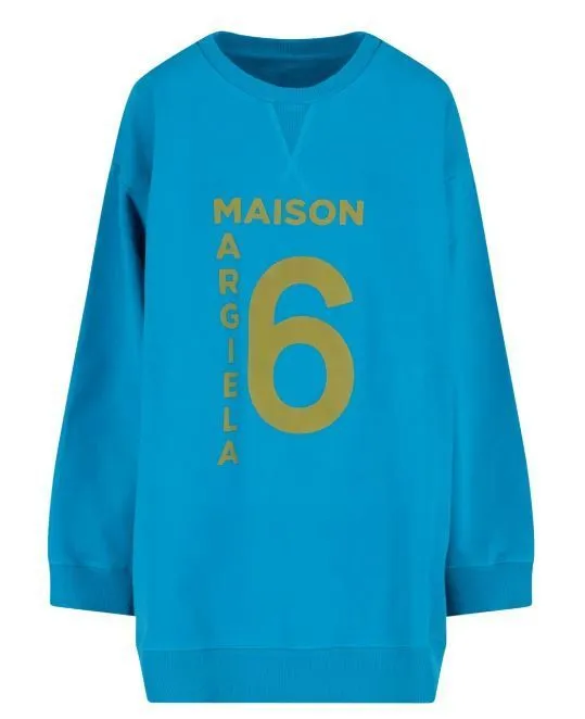 MM6 Maison Margiela  |Street Style Long Sleeves Cotton Logo Hoodies & Sweatshirts