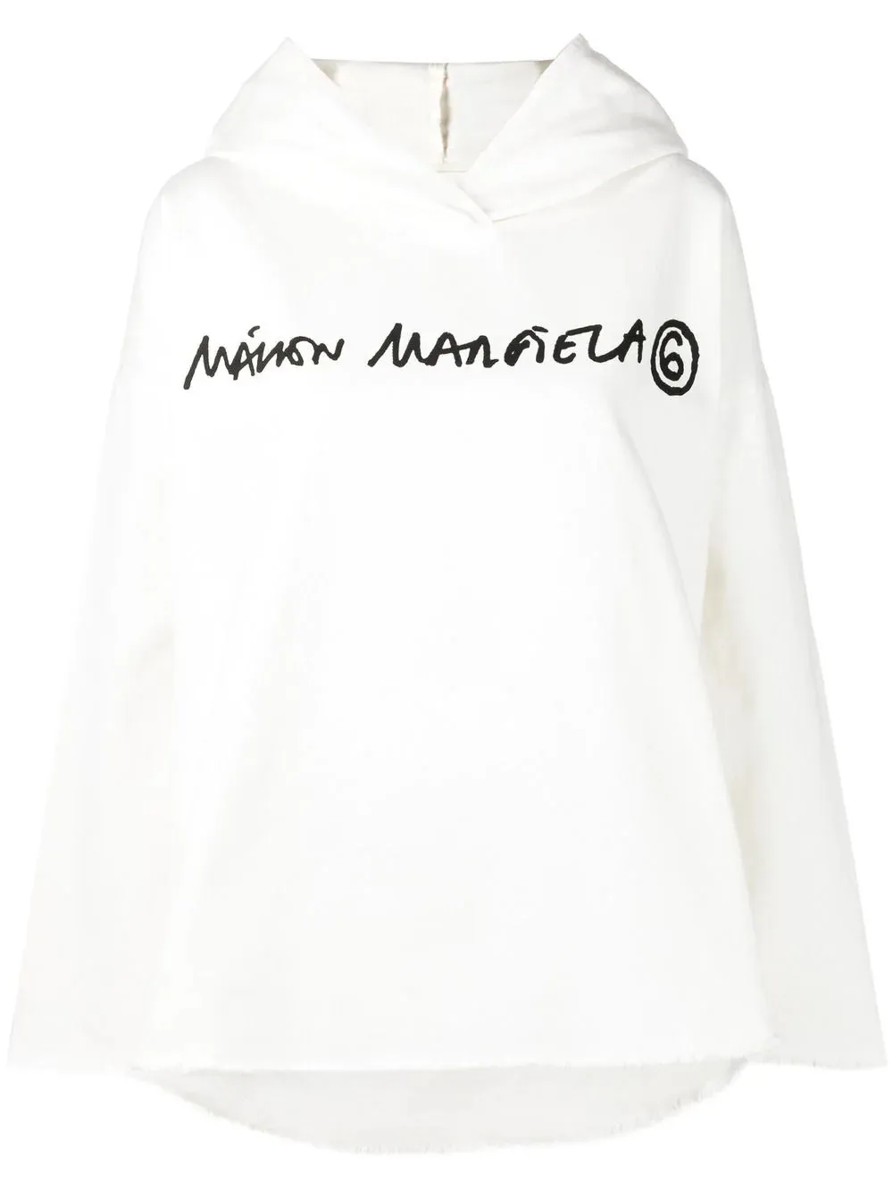 MM6 Maison Margiela  |Street Style Long Sleeves Cotton Oversized Logo