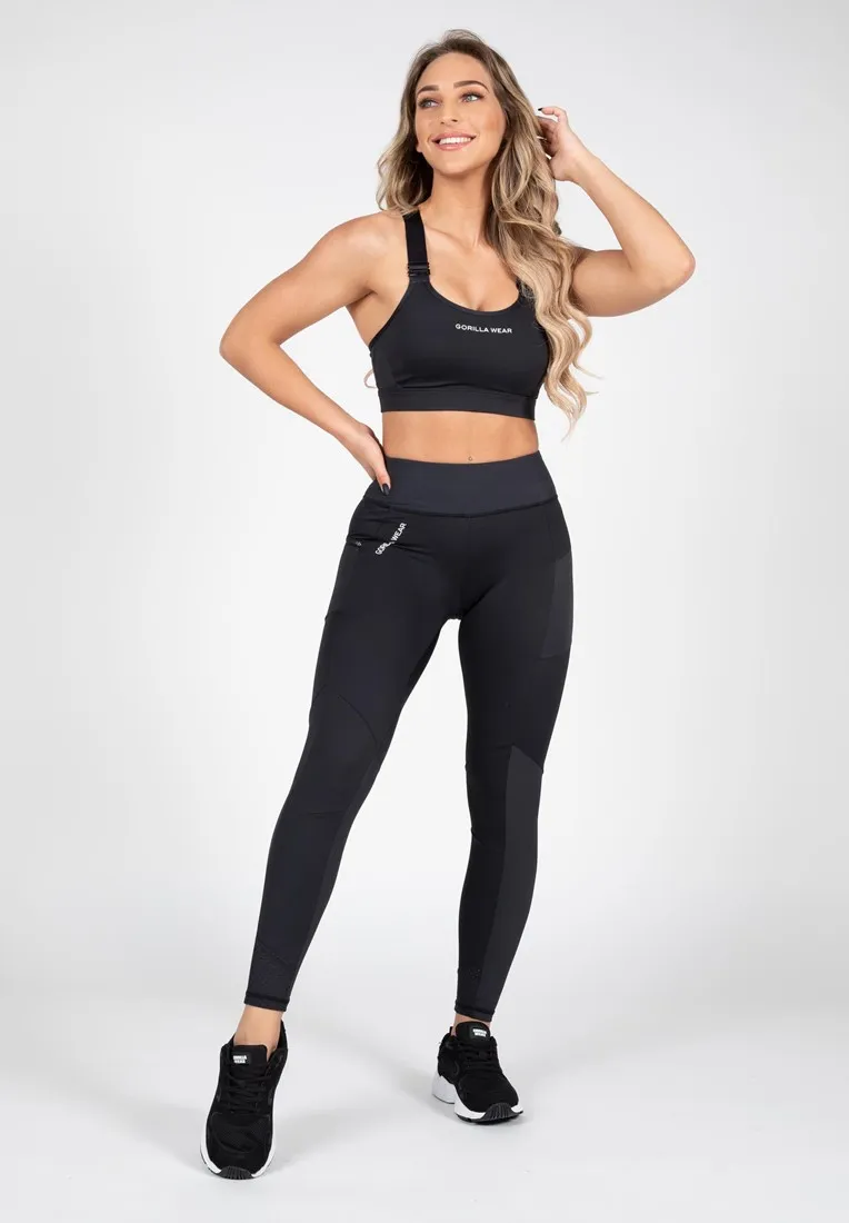 Monroe Leggings - Black - XS Gorilla Wear