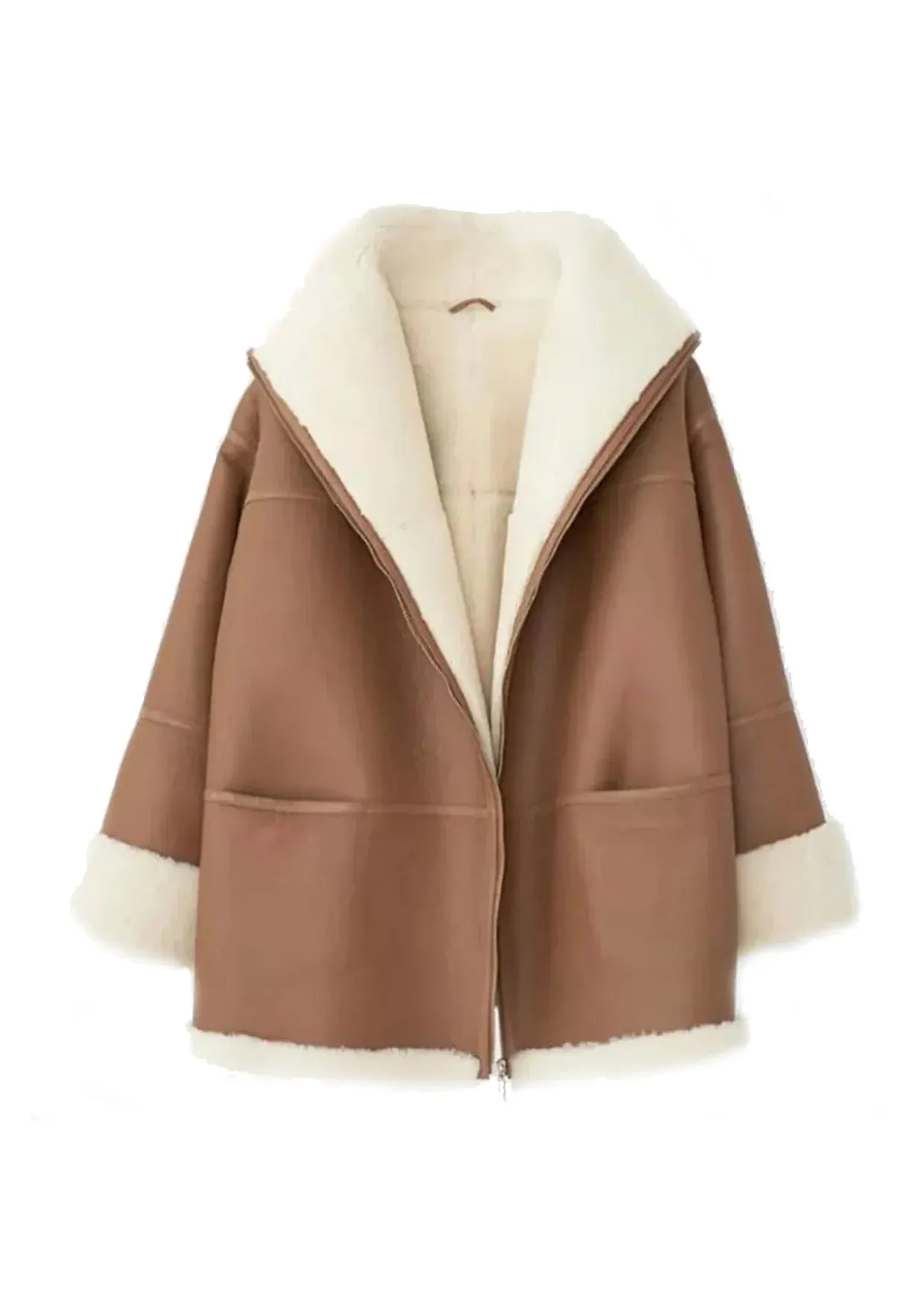 MOSCOW SHEARLING LONG AVIATOR