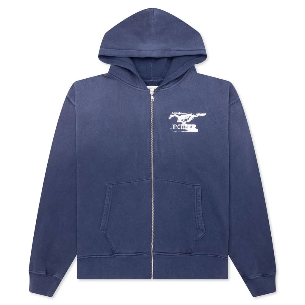 Mustang Cross Sweatshirt - Washed Navy