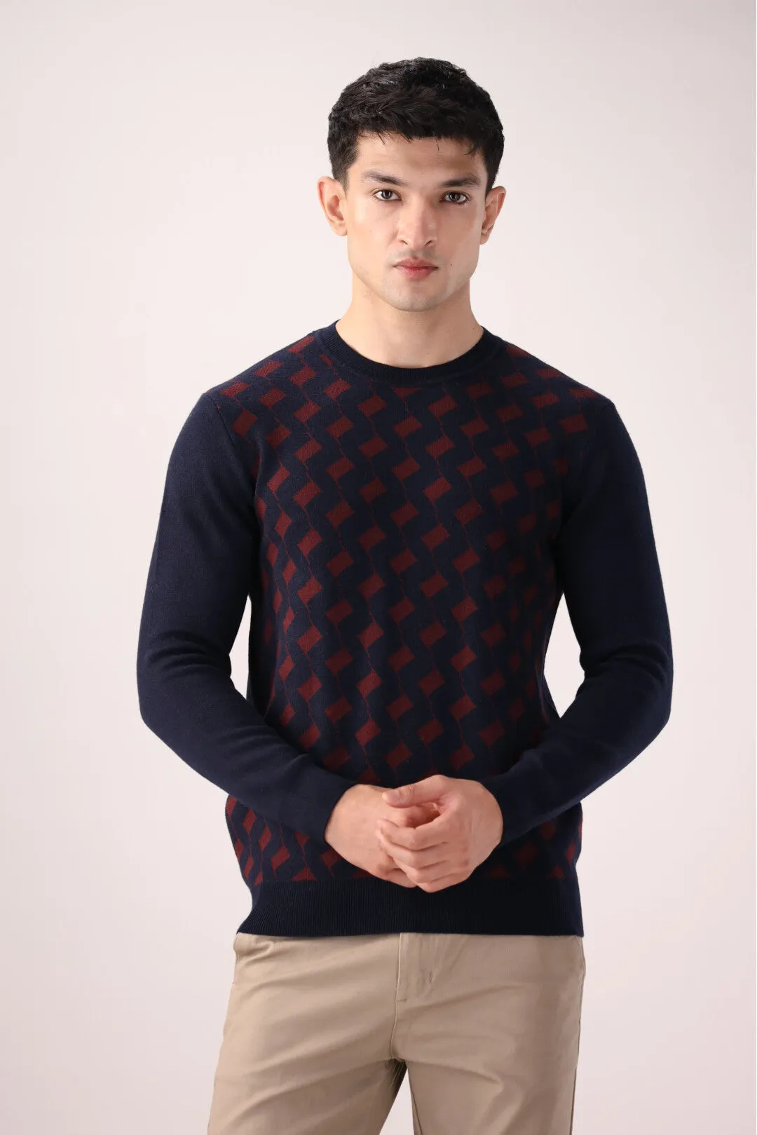 Navy Blue Sweater