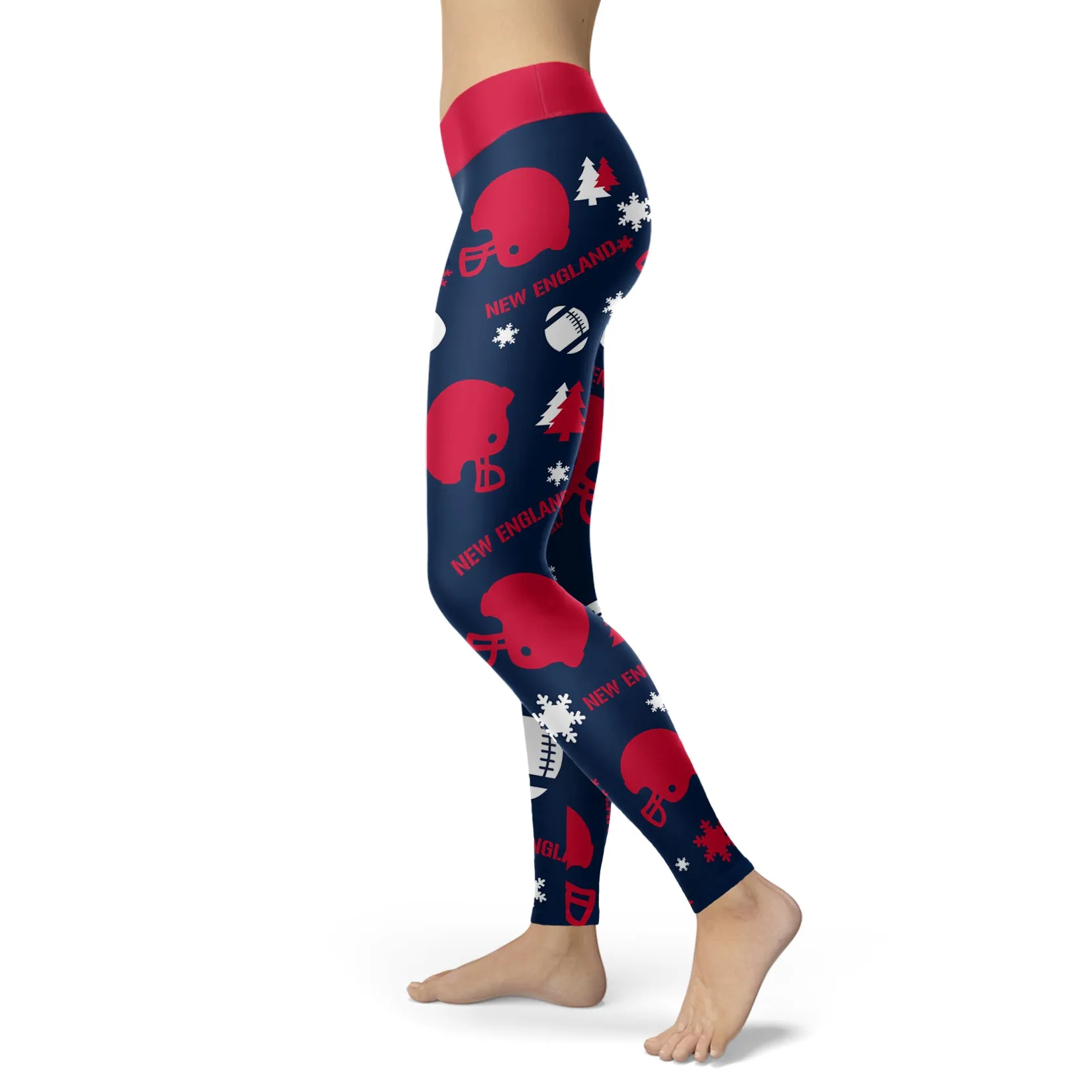 NE Christmas FB Leggings