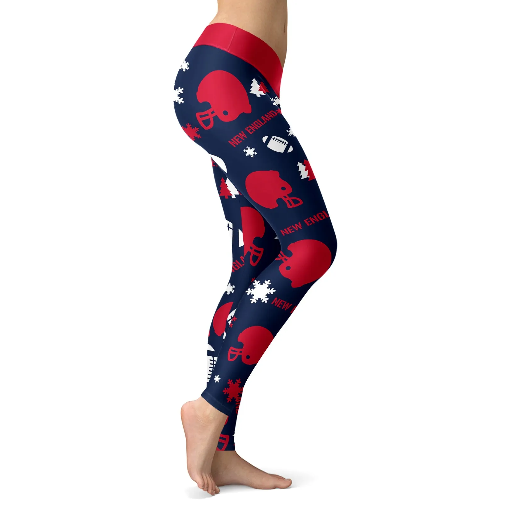 NE Christmas FB Leggings