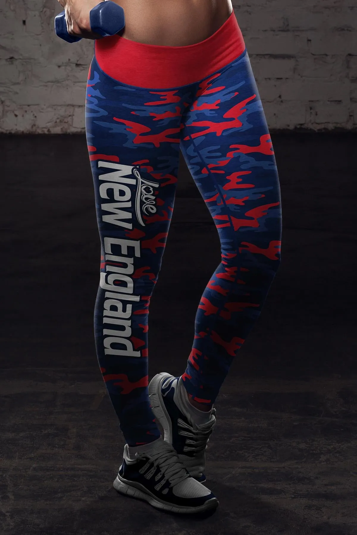 NE FB Camo Leggings