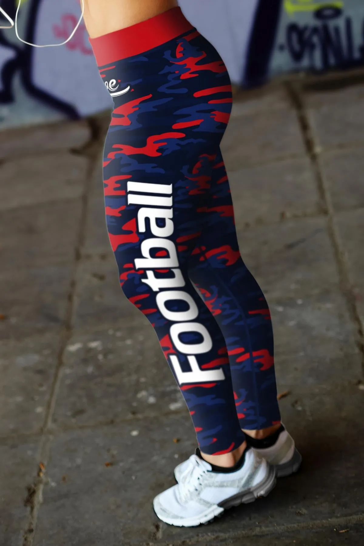 NE FB Camo Leggings