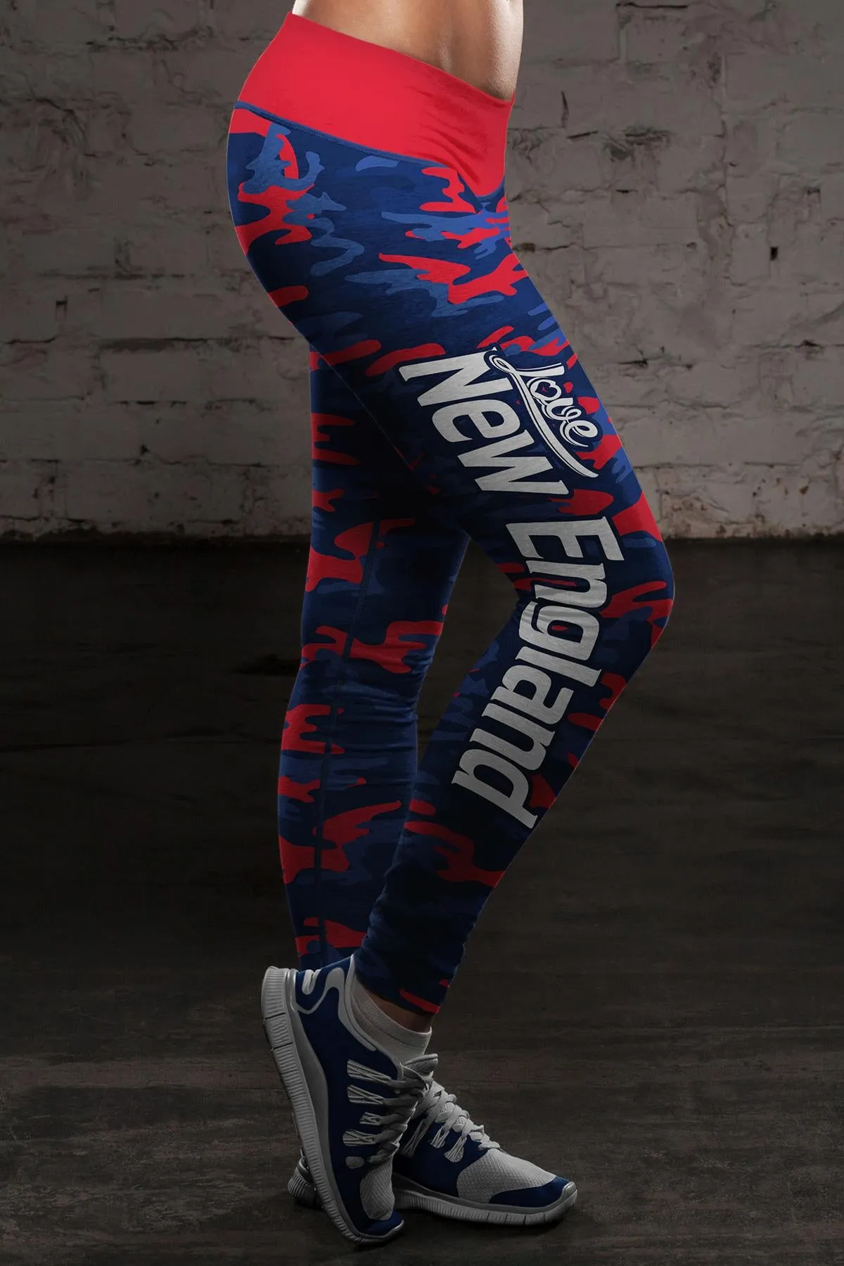 NE FB Camo Leggings