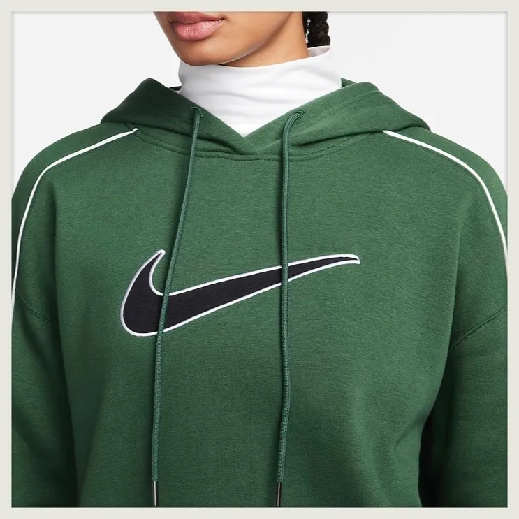 Nike  |Blended Fabrics Street Style Long Sleeves Plain Logo