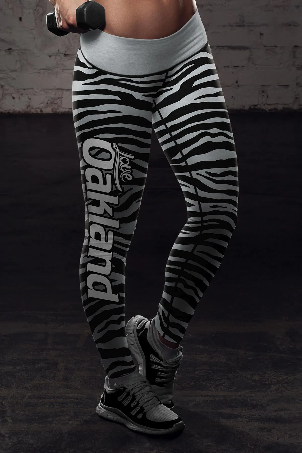 OAK FB Striped Leggings