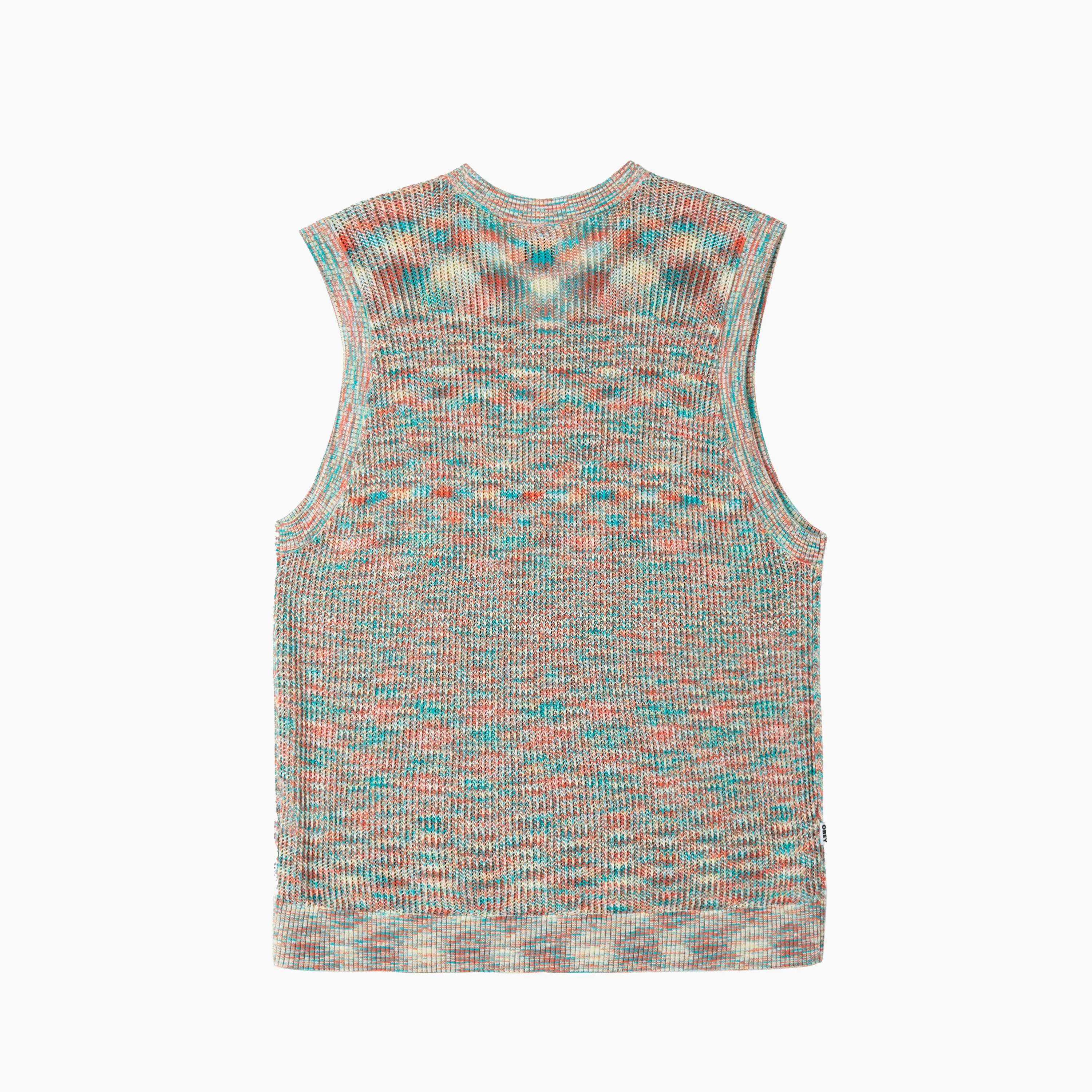 OBEY CLOTHING CLYNTON SWEATER VEST MULTICOLOR - 151000083