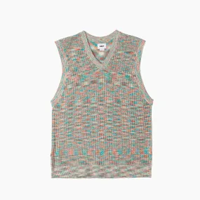 OBEY CLOTHING CLYNTON SWEATER VEST MULTICOLOR - 151000083