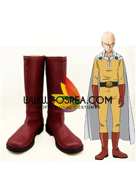 One Punch Man Saitama Cosplay Shoes