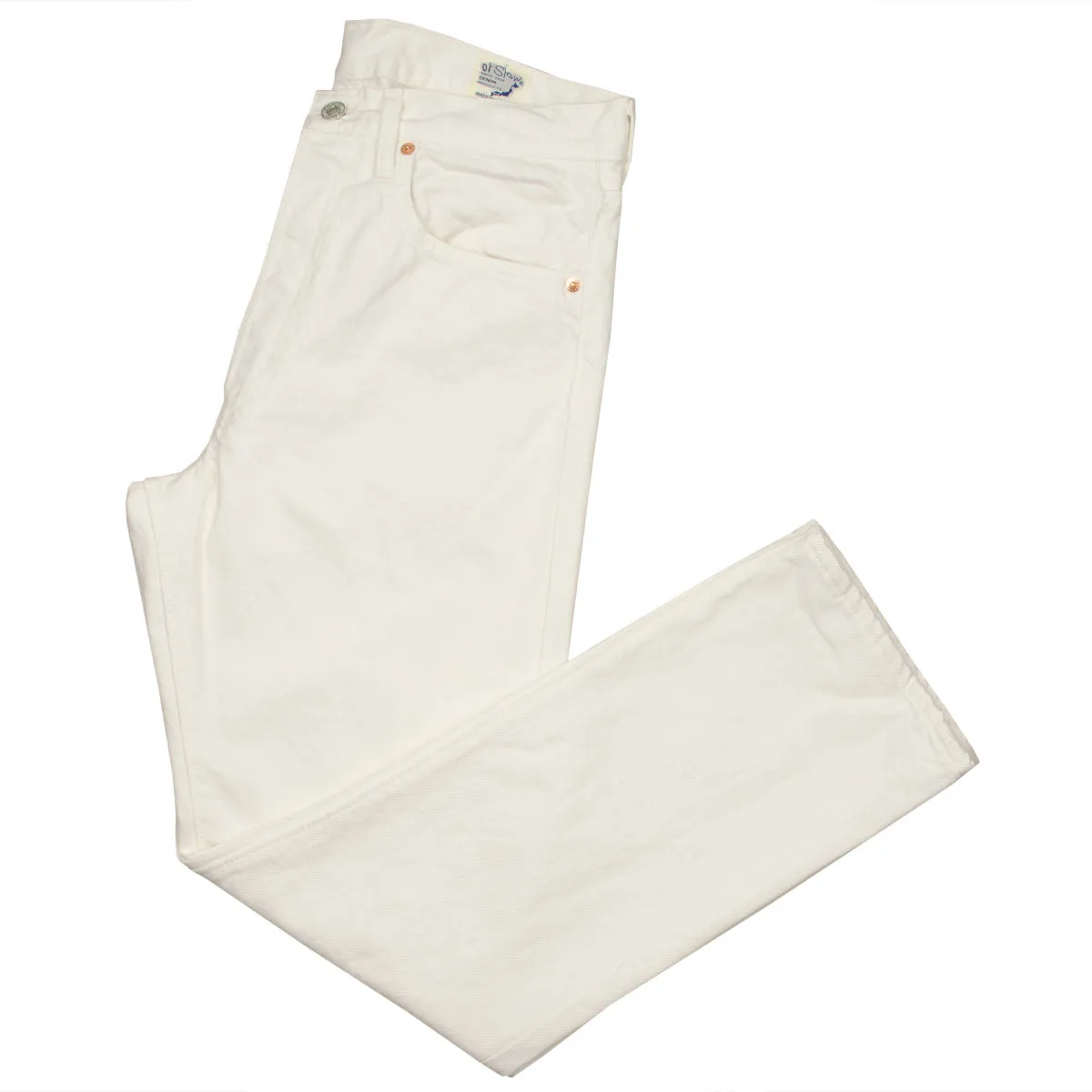 orSlow - Standard Denim 105 - 80's White