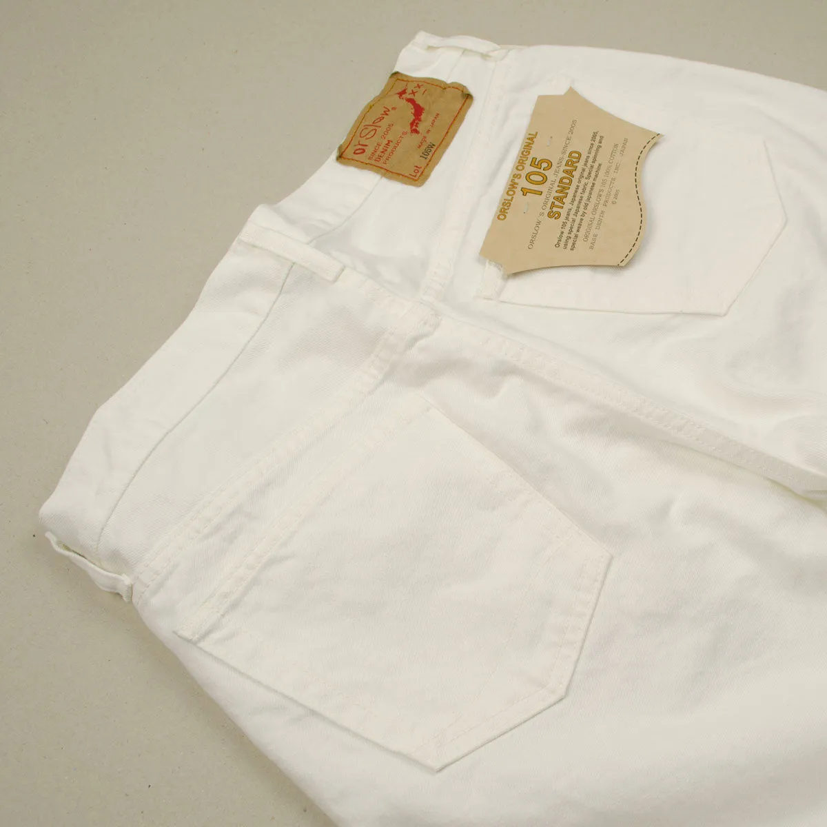 orSlow - Standard Denim 105 - 80's White