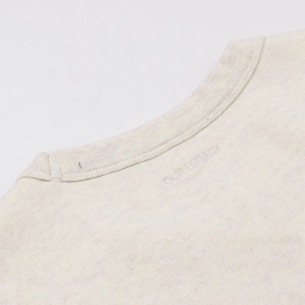 Our Legacy - Reversible Sweatshirt - Snow Melange Sweat