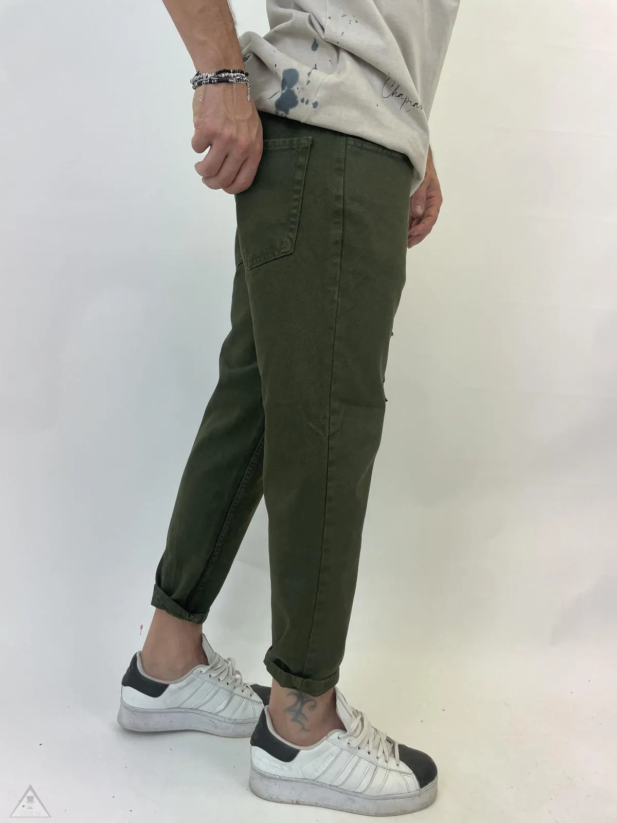 Pantalone Baggy Militare