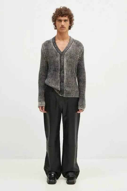 Paul Smith wool blend cardigan gray color M1R-917Y-N02506