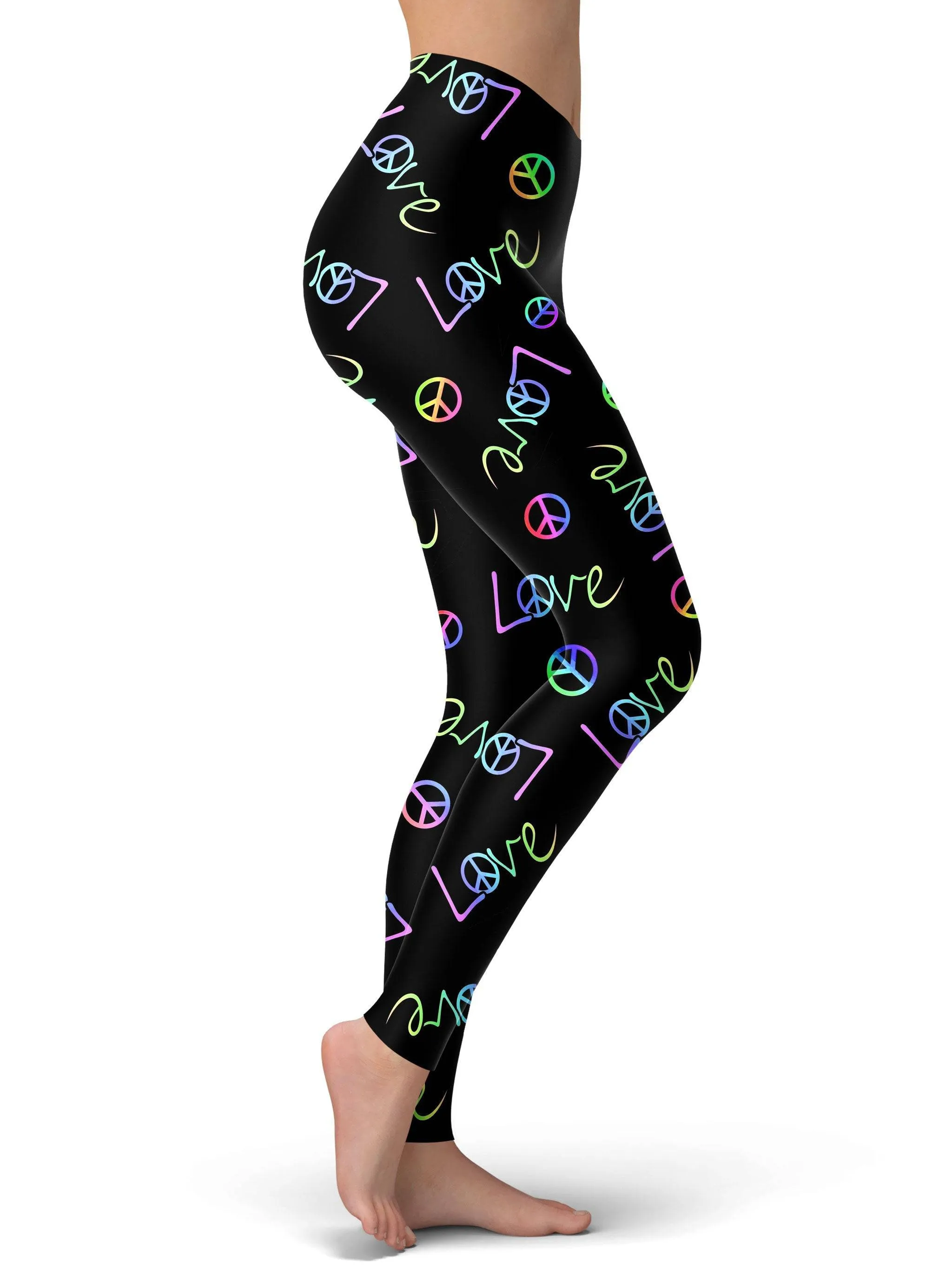 Peace and Love Leggings