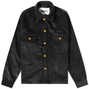 Piilgrim Girth Corduroy OvershirtBlack