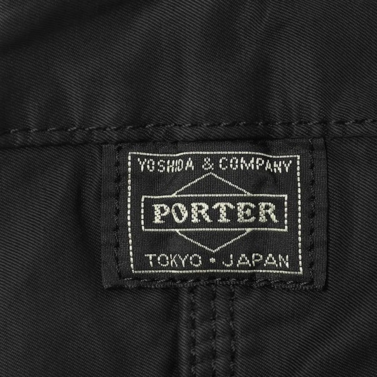 Porter-Yoshida and Co Mile 2Way Tote Bag Black