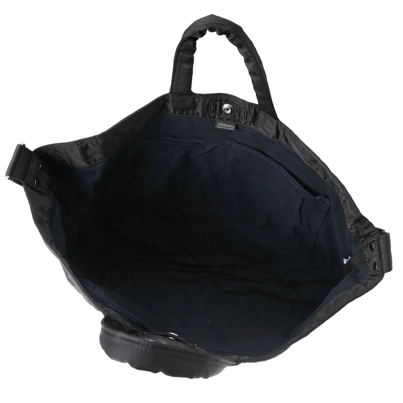 Porter-Yoshida and Co Mile 2Way Tote Bag Black