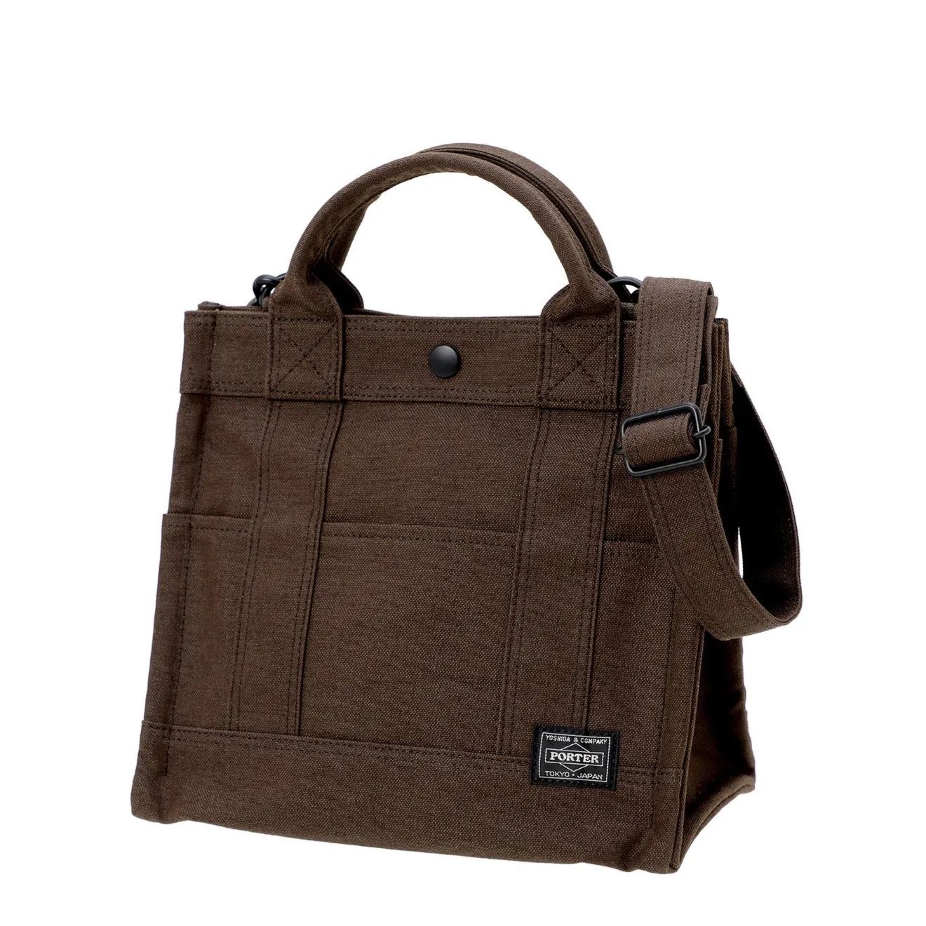 Porter-Yoshida and Co Smoky 2Way Tote Bag Brown