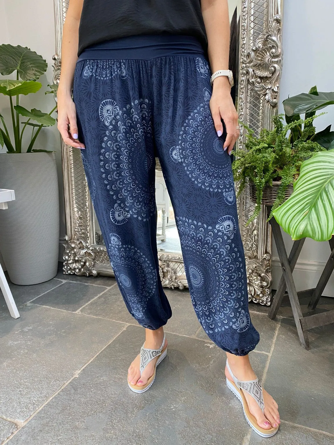 Printed Hareem Trousers