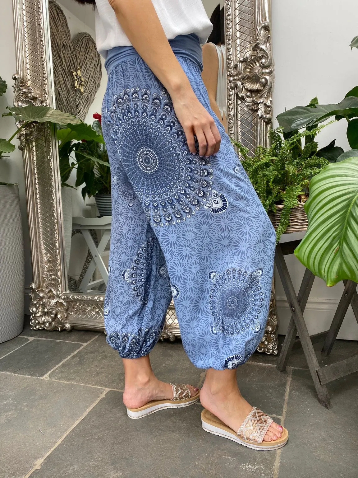 Printed Hareem Trousers