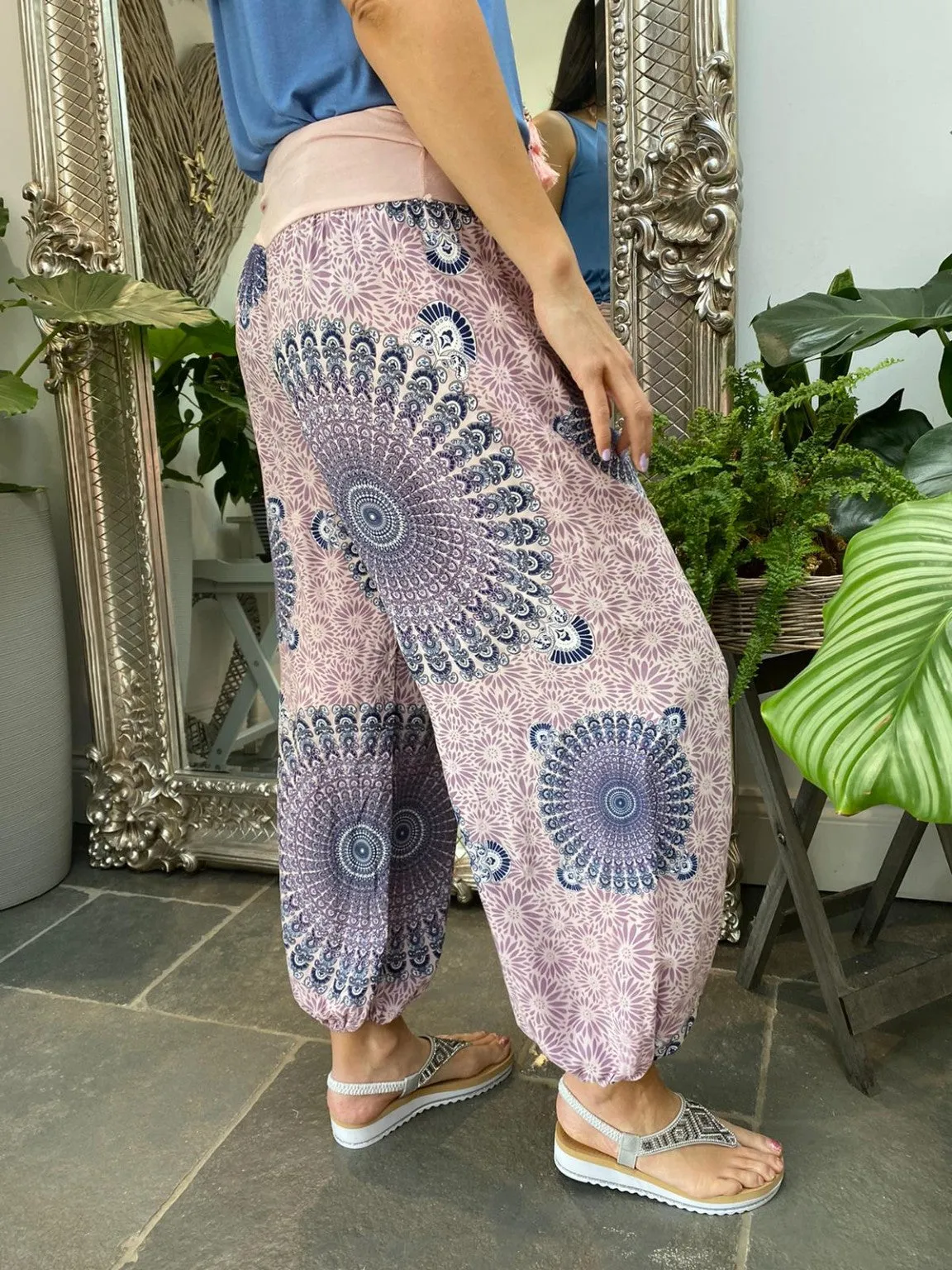 Printed Hareem Trousers