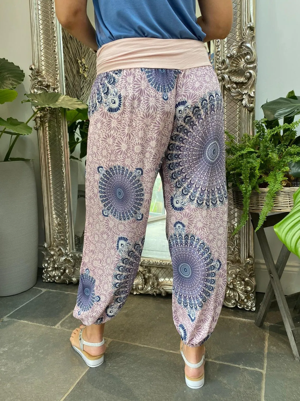 Printed Hareem Trousers