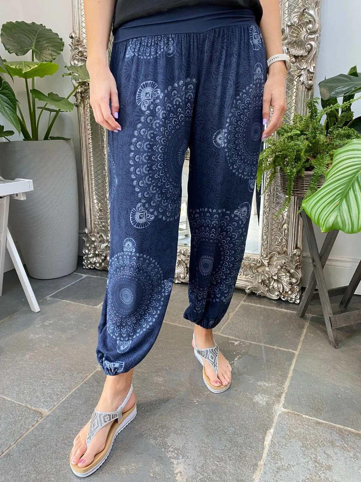 Printed Hareem Trousers